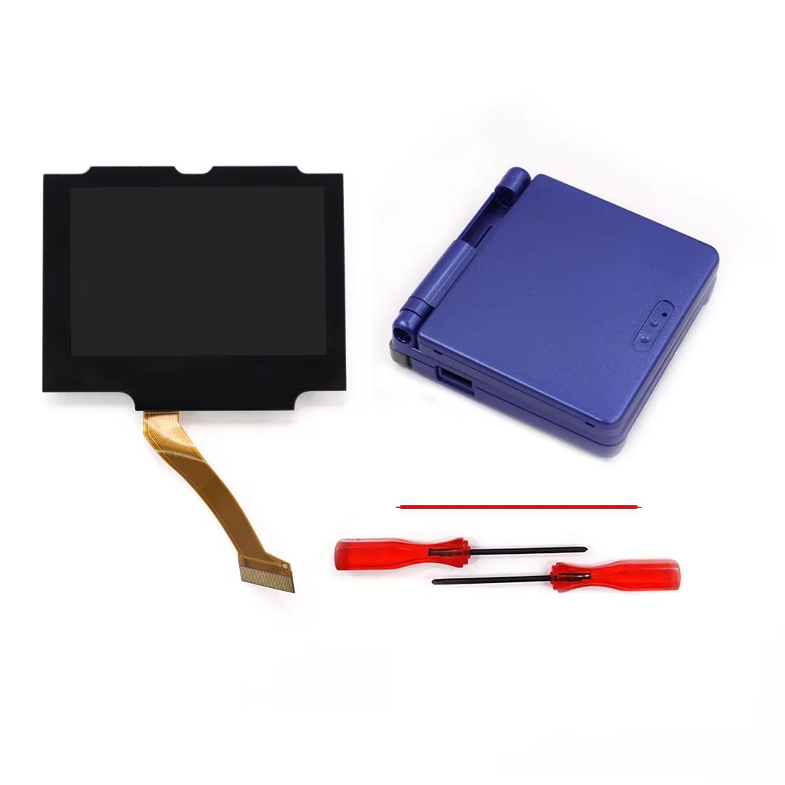 Laminated V5 IPS Backlit LCD Screen Replacement Kit For Game Boy Advance SP  No Shell Cutting Requi 9