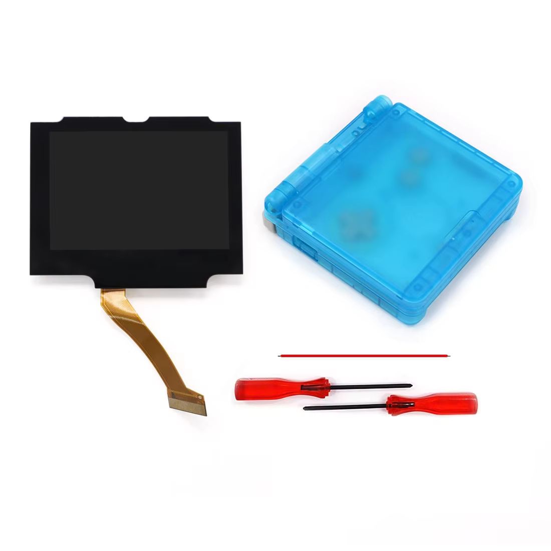 Laminated V5 IPS Backlit LCD Screen Replacement Kit For Game Boy Advance SP  No Shell Cutting Requi 14