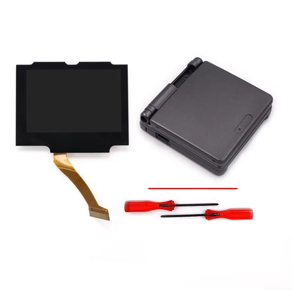 Laminated V5 IPS Backlit LCD Screen Replacement Kit For Game Boy Advance SP  No Shell Cutting Requi 8