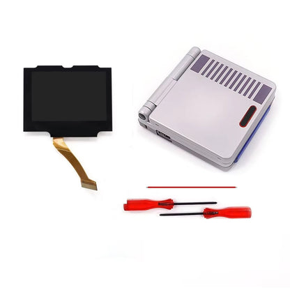 Laminated V5 IPS Backlit LCD Screen Replacement Kit For Game Boy Advance SP  No Shell Cutting Requi 24