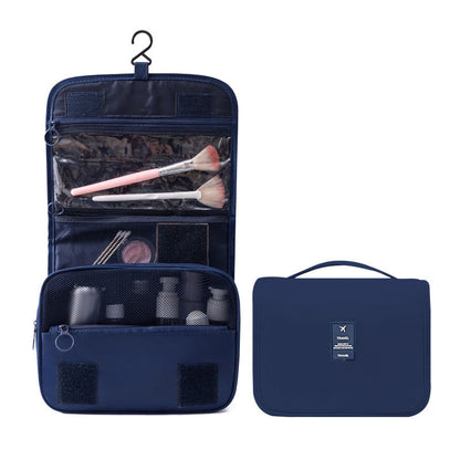 High Capacity Toiletries Bag, Waterproof Travel Makeup Organizer, Beauty Storage Pouch, Hanging Bathroom Wash Bag