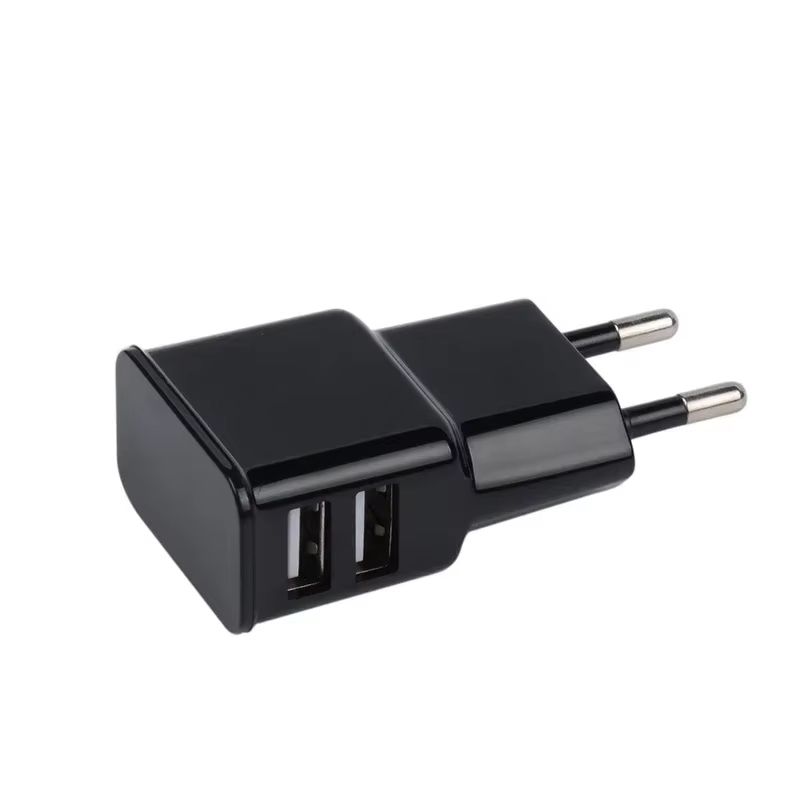 5V 2A EU Plug USB Wall Charger  Compact Travel Power Adapter For IPhone Samsung And Huawei Devices 3