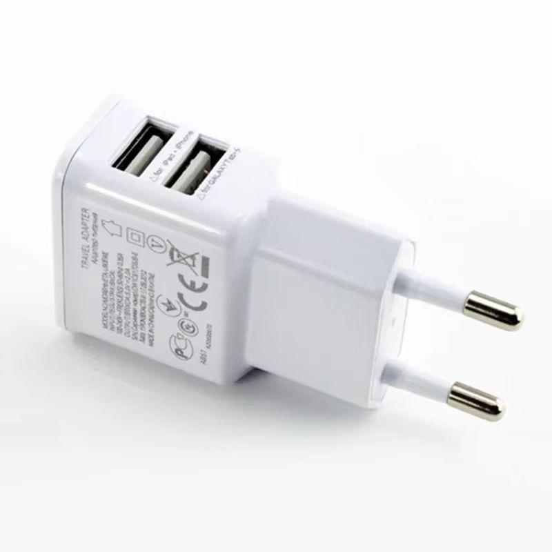 5V 2A EU Plug USB Wall Charger  Compact Travel Power Adapter For IPhone Samsung And Huawei Devices 4