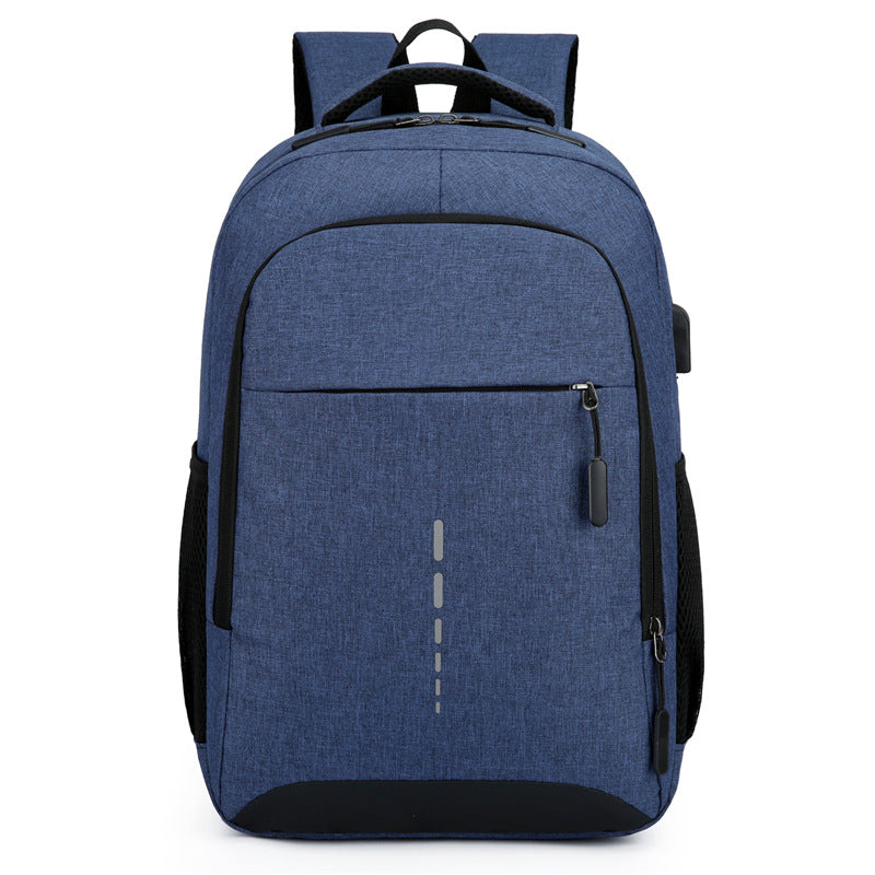 Large Capacity Travel Laptop Backpack Classic Waterproof Men Bag USB Charging Casual School Backpac 5