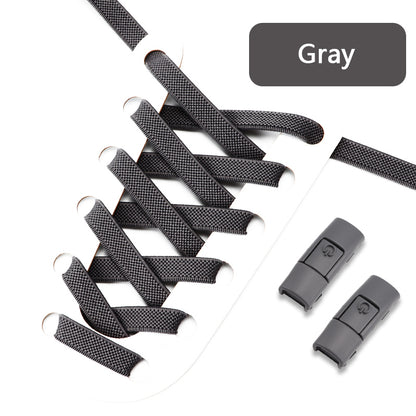 No Tie Elastic Shoelaces Press Lock Shoelace Colorful Sneakers Laces Tieless Shoe Laces One Size Ad 24