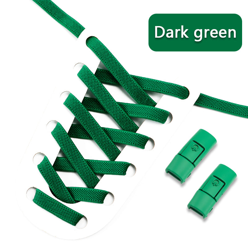 No Tie Elastic Shoelaces Press Lock Shoelace Colorful Sneakers Laces Tieless Shoe Laces One Size Ad 28