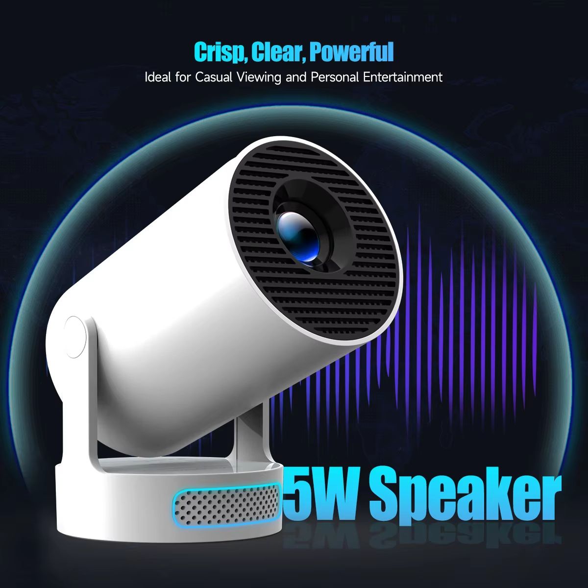 Magcubic HY300 Pro 4K Smart Projector  8000 Lumens Android 11 WiFi 6 Home  Outdoor Theater 3