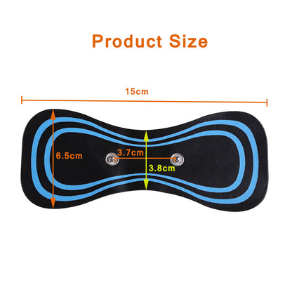 Electric Muscle Stimulator Mini Neck Massager Cervical Massage Patch Portable Pain Relief Relaxatio 3