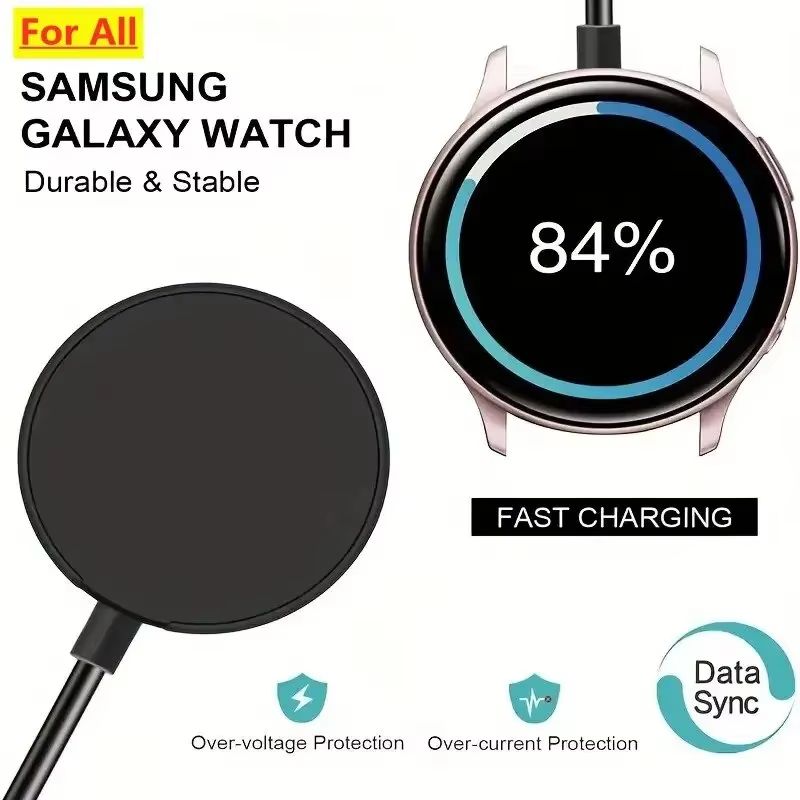 Wireless Charger Dock For Samsung Galaxy Watch 38 Series  Fast USB TypeC PD Charging Station 1