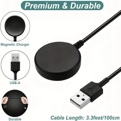 Wireless Charger Dock For Samsung Galaxy Watch 38 Series  Fast USB TypeC PD Charging Station 3