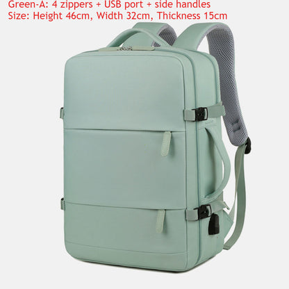 Large Capacity Waterproof Backpack Men Womens Multifunction Journey Bag With Shoe Storage Dry And W 11