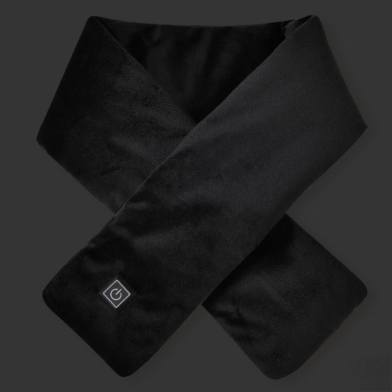 Electric Neck Warmer, USB Heating Scarf, Adjustable 3 Gear Temperature, Soft Fleece Wrap, Washable, Warm Comfort