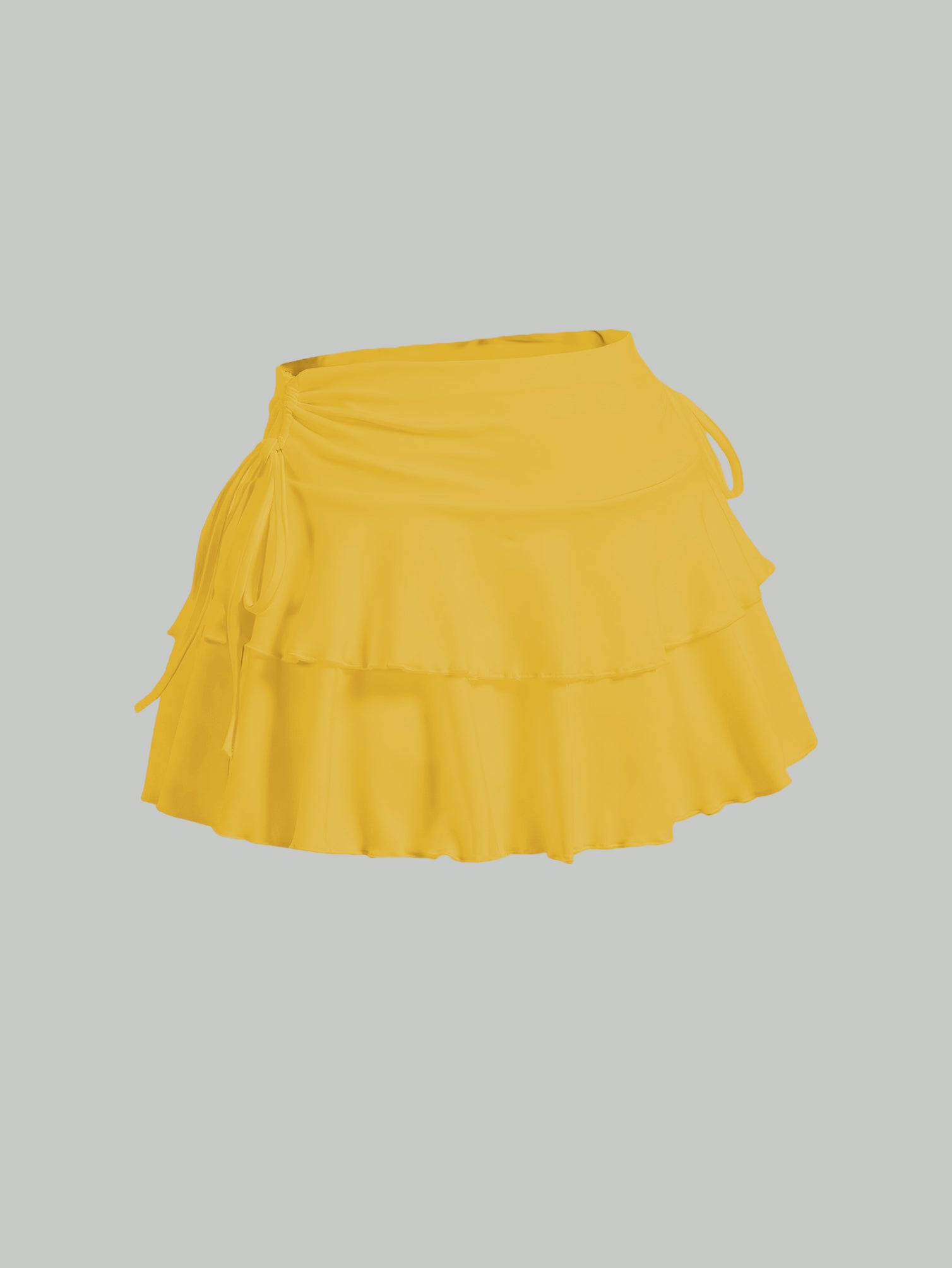 Casual and Fashionable Half Skirts, Women's Short Skirts for Spring, Summer, and Autumn, Soft Milk Silk