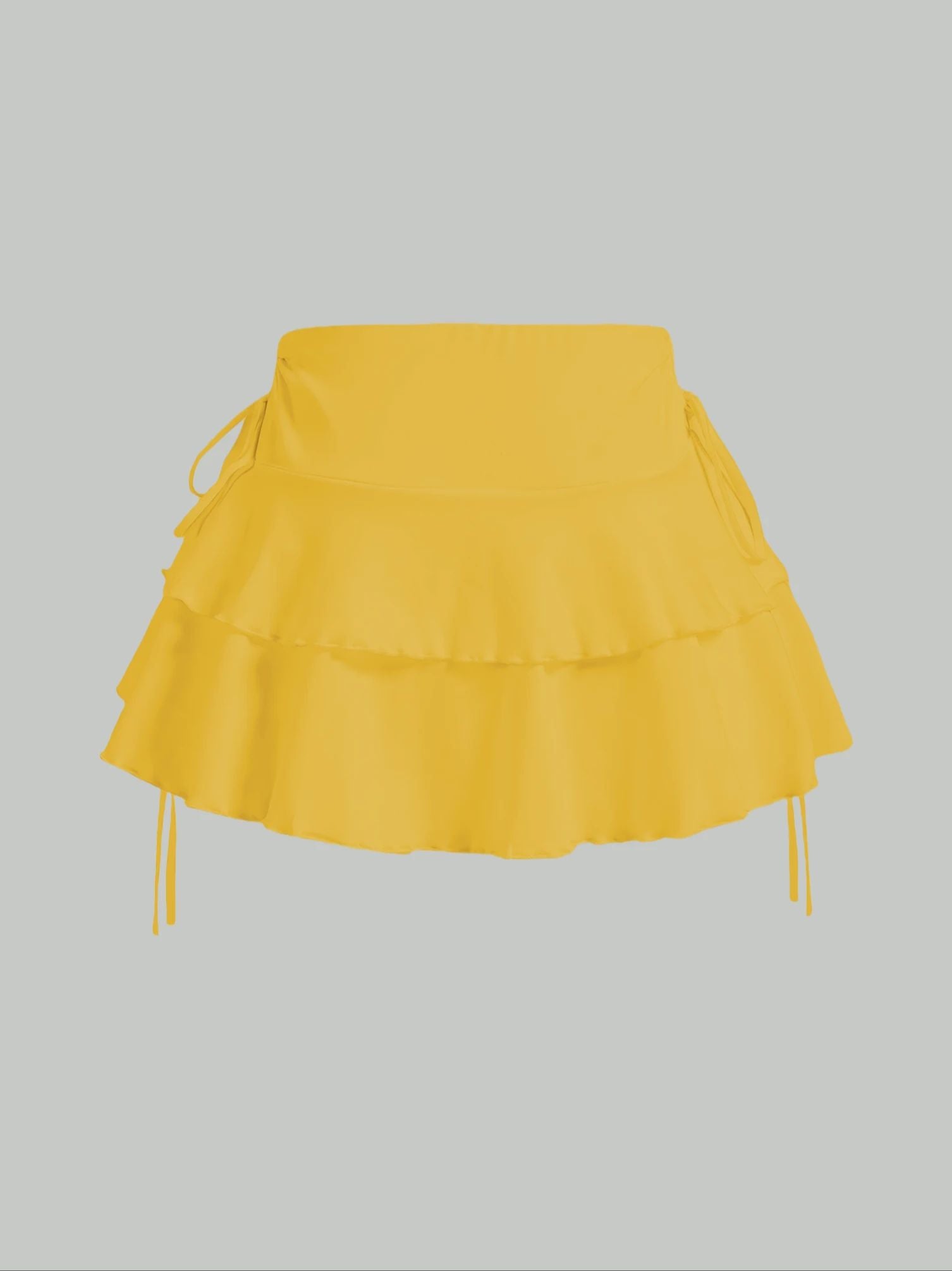 Casual and Fashionable Half Skirts, Women's Short Skirts for Spring, Summer, and Autumn, Soft Milk Silk