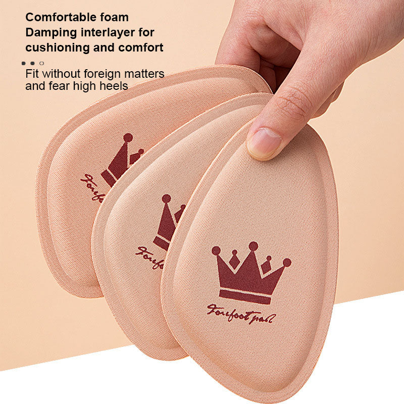 Forefoot Pad Pain Relief Insert Women Nonslip Cushion Half Size Insoles Breathable Sweat Absorbing  2