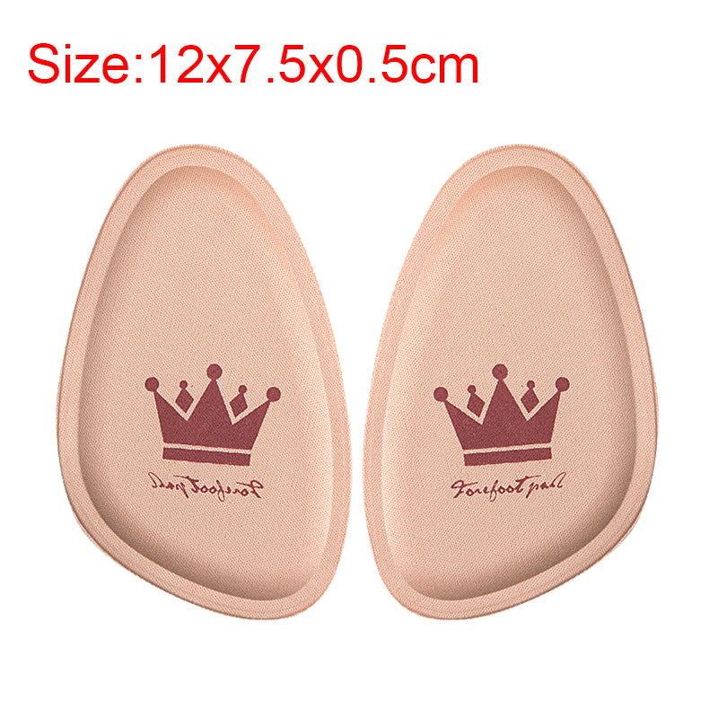 Forefoot Pad Pain Relief Insert Women Nonslip Cushion Half Size Insoles Breathable Sweat Absorbing  4