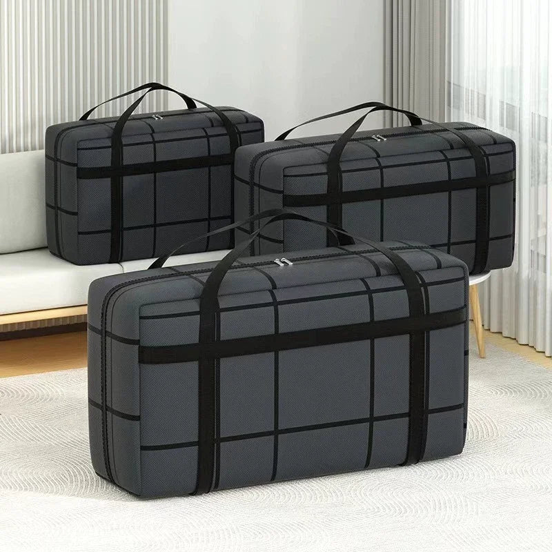 Foldable Waterproof Duffel, Multifunctional Camping Storage Bag, Thickened Travel Suitcase
