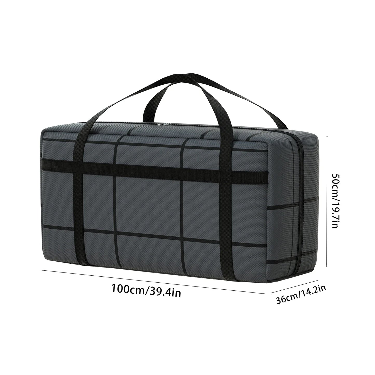 Foldable Waterproof Duffel, Multifunctional Camping Storage Bag, Thickened Travel Suitcase