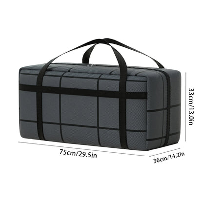 Foldable Waterproof Duffel, Multifunctional Camping Storage Bag, Thickened Travel Suitcase