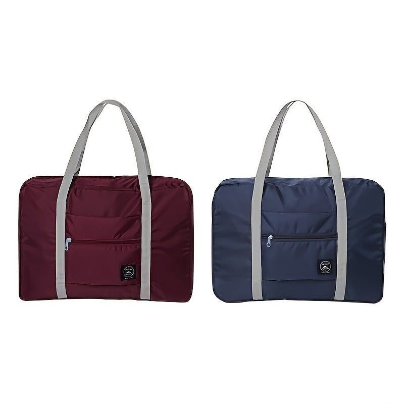 Expandable Fitness Bag, Foldable Large Capacity Travel Luggage, Sports Carry On, Weekend Luggage for Travel