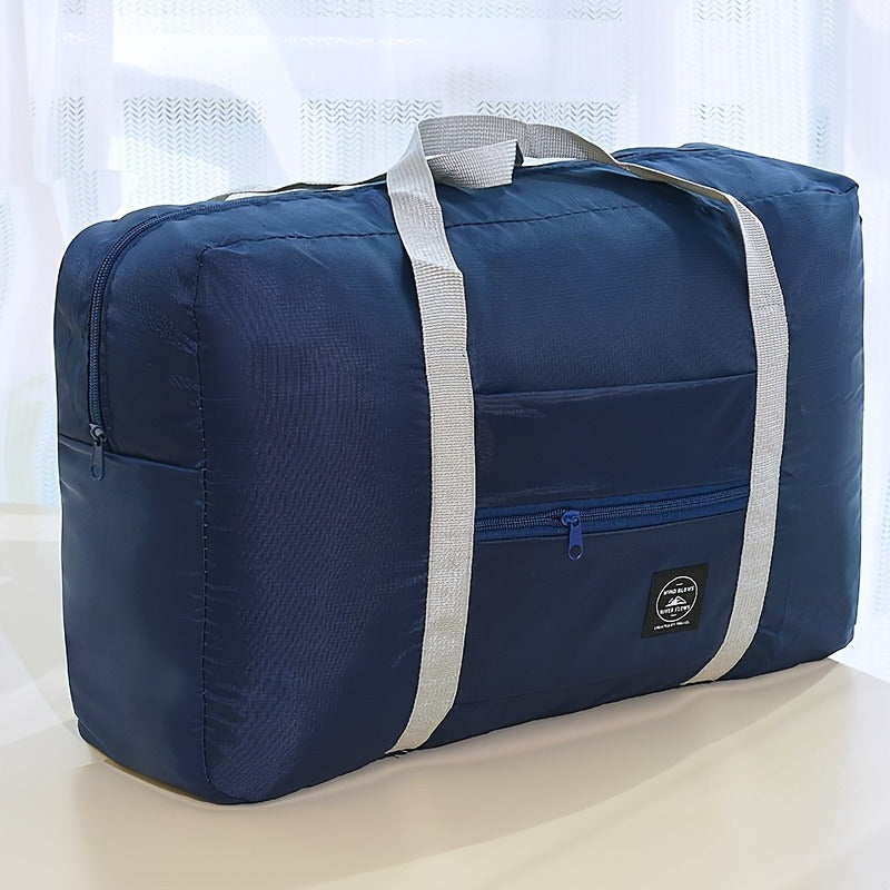 Expandable Fitness Bag, Foldable Large Capacity Travel Luggage, Sports Carry On, Weekend Luggage for Travel