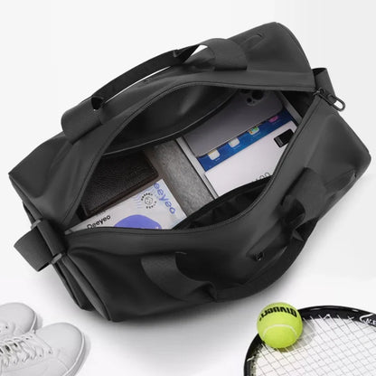Oxford Travel Bags, Zipper, High Capacity, Solid, Fitness Bags, Waterproof, Thickened Fabric, Luggage, Sports Bags
