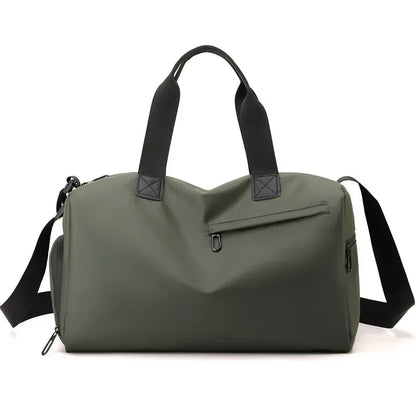Oxford Travel Bags, Zipper, High Capacity, Solid, Fitness Bags, Waterproof, Thickened Fabric, Luggage, Sports Bags