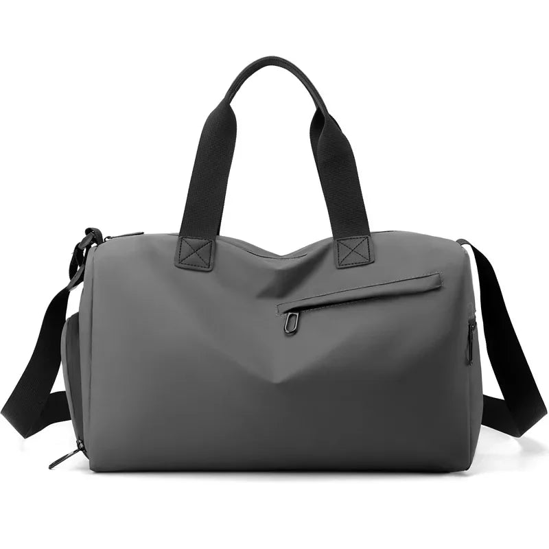 Oxford Travel Bags, Zipper, High Capacity, Solid, Fitness Bags, Waterproof, Thickened Fabric, Luggage, Sports Bags
