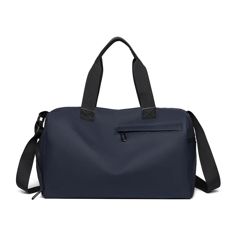 Oxford Travel Bags, Zipper, High Capacity, Solid, Fitness Bags, Waterproof, Thickened Fabric, Luggage, Sports Bags