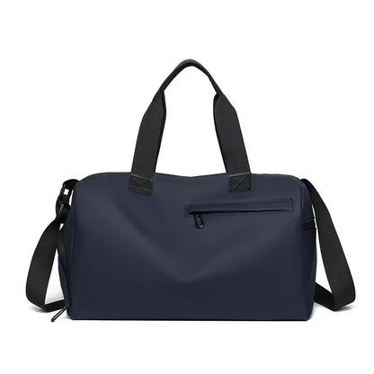 Oxford Travel Bags, Zipper, High Capacity, Solid, Fitness Bags, Waterproof, Thickened Fabric, Luggage, Sports Bags