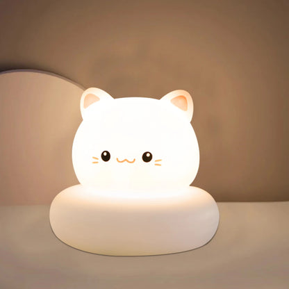 Touch Control Nightlight, Cute Animal Night Light for Kids, 3 Level Dimmable Nursery Sleeping Lamp, Breastfeeding Toddle