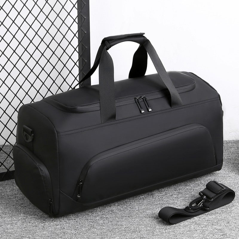 Large Capacity Handbag, Sports Gym Bag, Portable Travel Duffel Bag, Multi-compartment with Shoes Storage