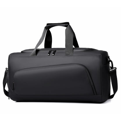 Large Capacity Handbag, Sports Gym Bag, Portable Travel Duffel Bag, Multi-compartment with Shoes Storage