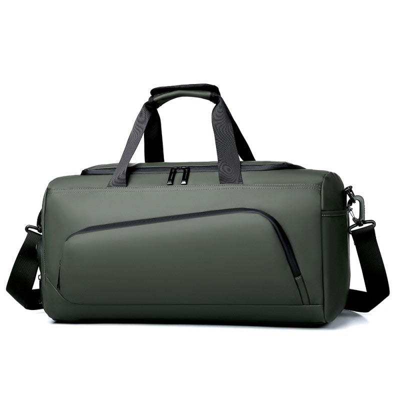 Large Capacity Handbag, Sports Gym Bag, Portable Travel Duffel Bag, Multi-compartment with Shoes Storage