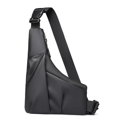 Casual Chest Bag AntiTheft Triangle Adjustable Strap For Men Travel Outdoor Activities Commuting 6