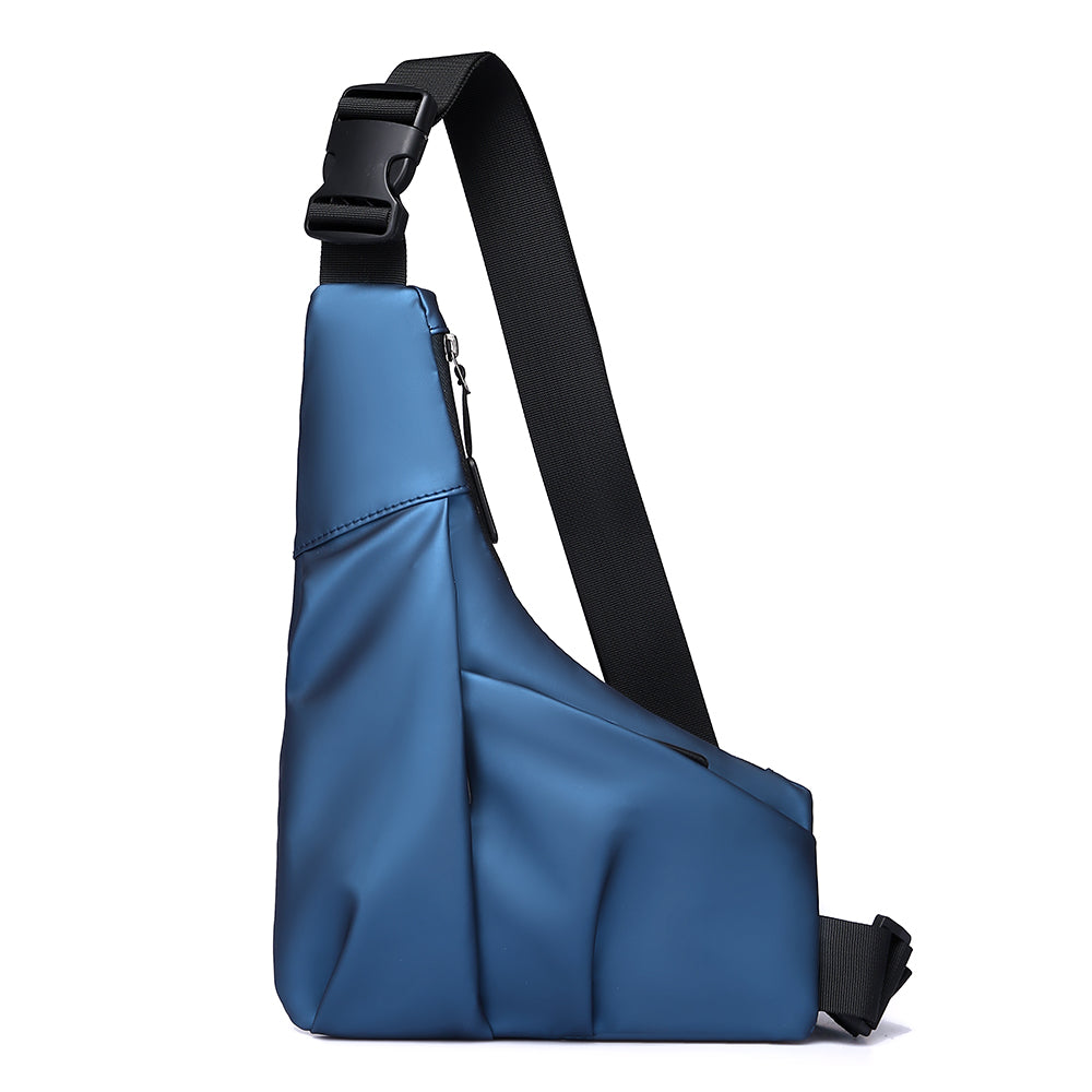 Casual Chest Bag AntiTheft Triangle Adjustable Strap For Men Travel Outdoor Activities Commuting 7