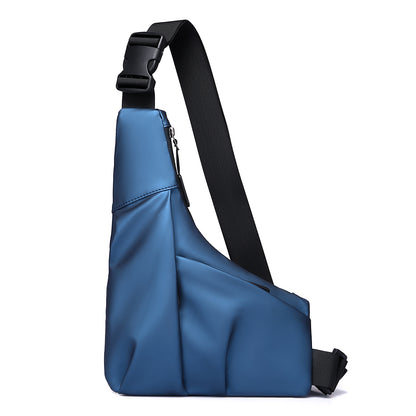 Casual Chest Bag AntiTheft Triangle Adjustable Strap For Men Travel Outdoor Activities Commuting 7