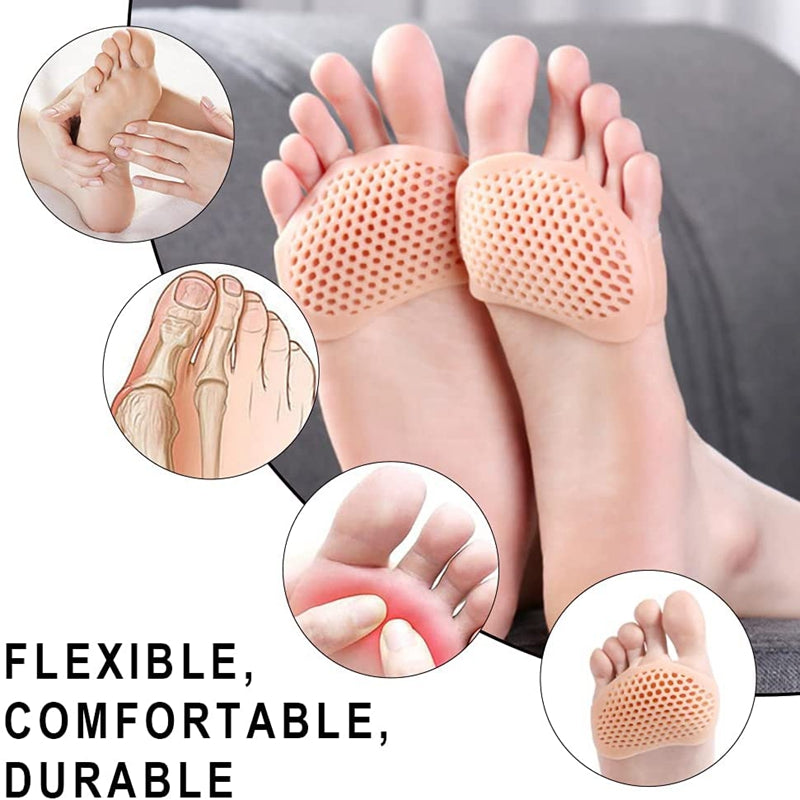 Metatarsal Pads Silicone Heel Protectors Gel Heel Pad For Foot Pain Relief Plantar Fasciitis Cushio 1