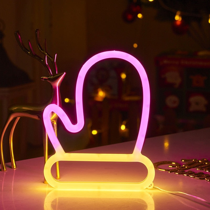 USB Powered Game Controller Neon Light, Gaming Room Decor, Childrens Room Art, LED Neon Sign