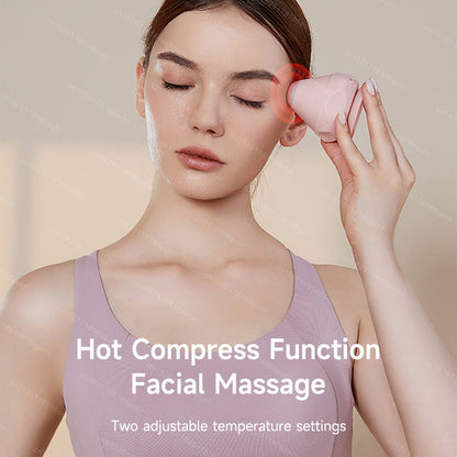 Silicone Self Massager Ball With Heat Deep Tissue Massage Ball Trigger Point Vibration Therapy For  1