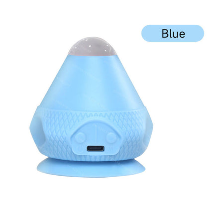 Silicone Self Massager Ball With Heat Deep Tissue Massage Ball Trigger Point Vibration Therapy For  6