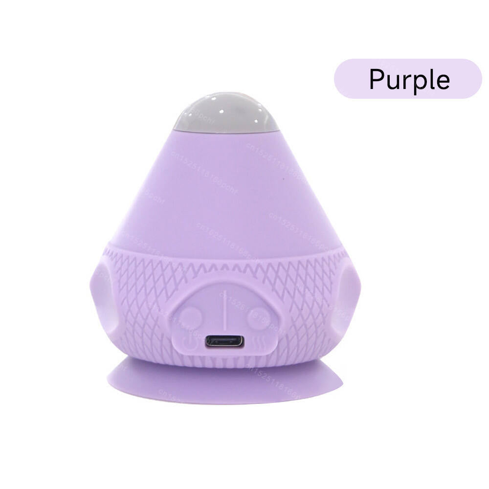 Silicone Self Massager Ball With Heat Deep Tissue Massage Ball Trigger Point Vibration Therapy For  7