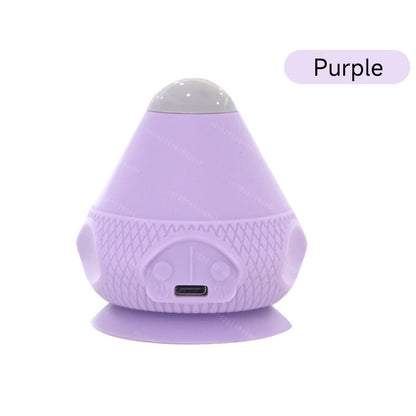 Silicone Self Massager Ball With Heat Deep Tissue Massage Ball Trigger Point Vibration Therapy For  7