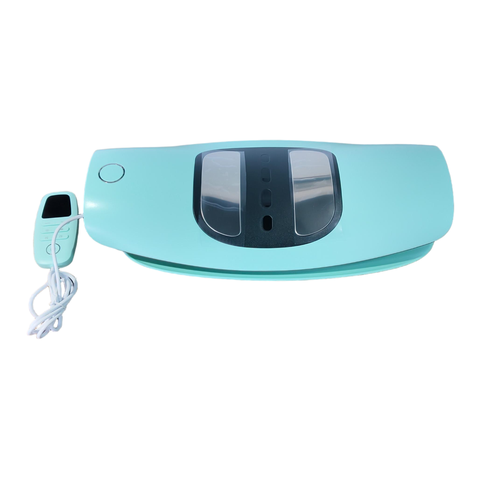 Back Massage Stretcher with Vibration, Multifunctional Lumbar Traction Device, Waist Spine Support Massager