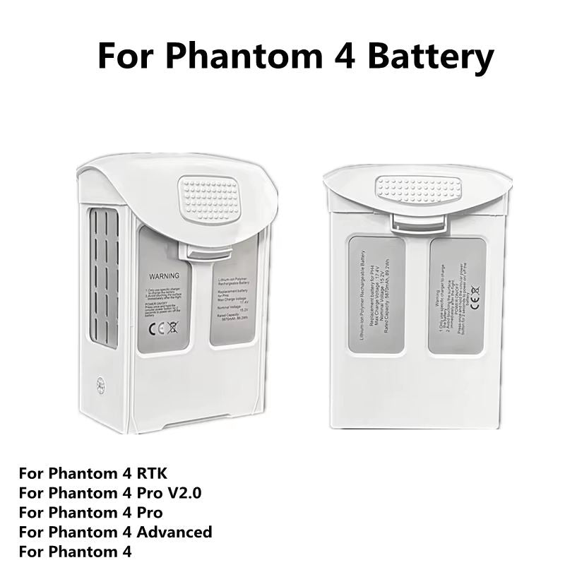 High-Capacity Phantom 4 Drone Battery - 5870mAh 15.2V Long-Flight Replacement for Phantom 4/4 Pro/Advanced V2.0