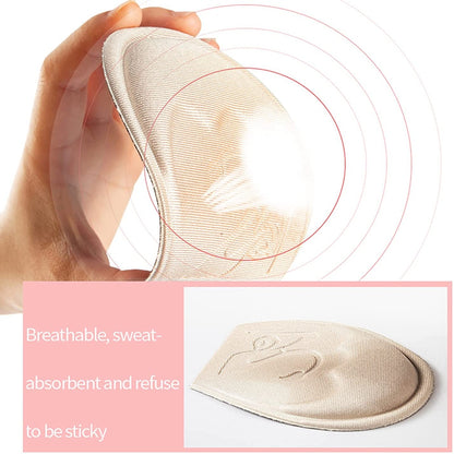 Non Slip Forefoot Cushion Pad, Shoe Inserts Toe Plug, Half Insoles Filler for High Heels, Comfort Pain Relief Support