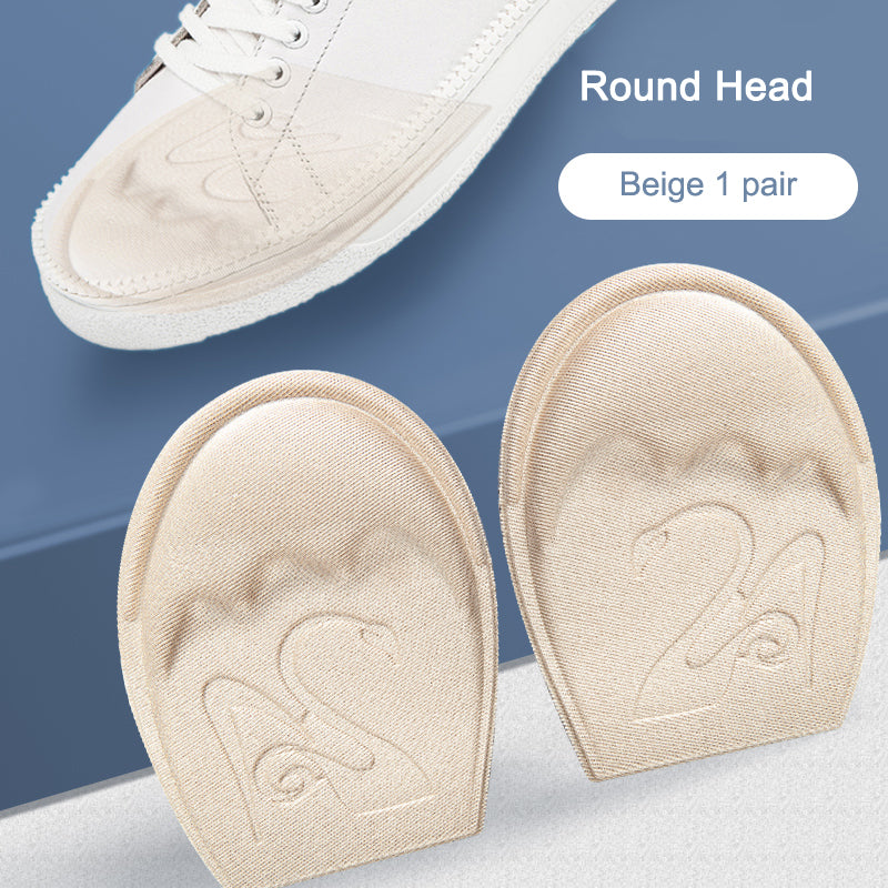 Non Slip Forefoot Cushion Pad, Shoe Inserts Toe Plug, Half Insoles Filler for High Heels, Comfort Pain Relief Support
