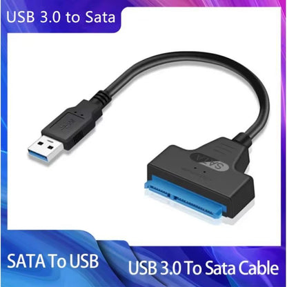 SATA to USB 3.0/2.0 Type C Adapter Cable for External 2.5 Inch HDD SSD Hard Drive Converter