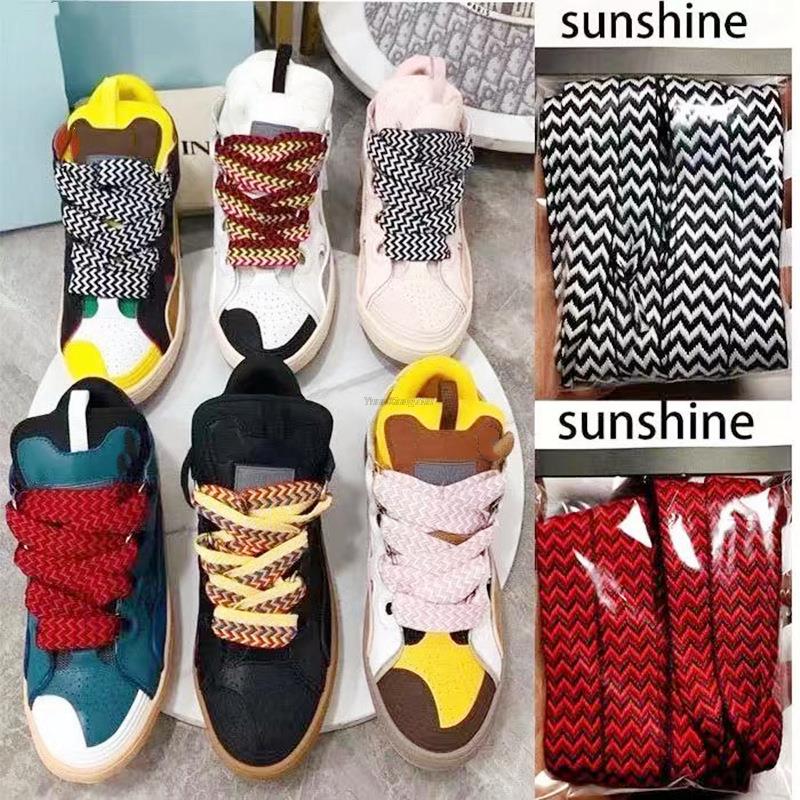 Luxury Wavy Bread Shoe Laces Flat Shoelaces For Sneakers Trend Rope Strings For Stylish Shoes 2