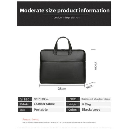 Title 2: Large Capacity Handbag Men'S Briefcase, Adjustable Shoulder Bag And Crossbody Bag With Many Compartments